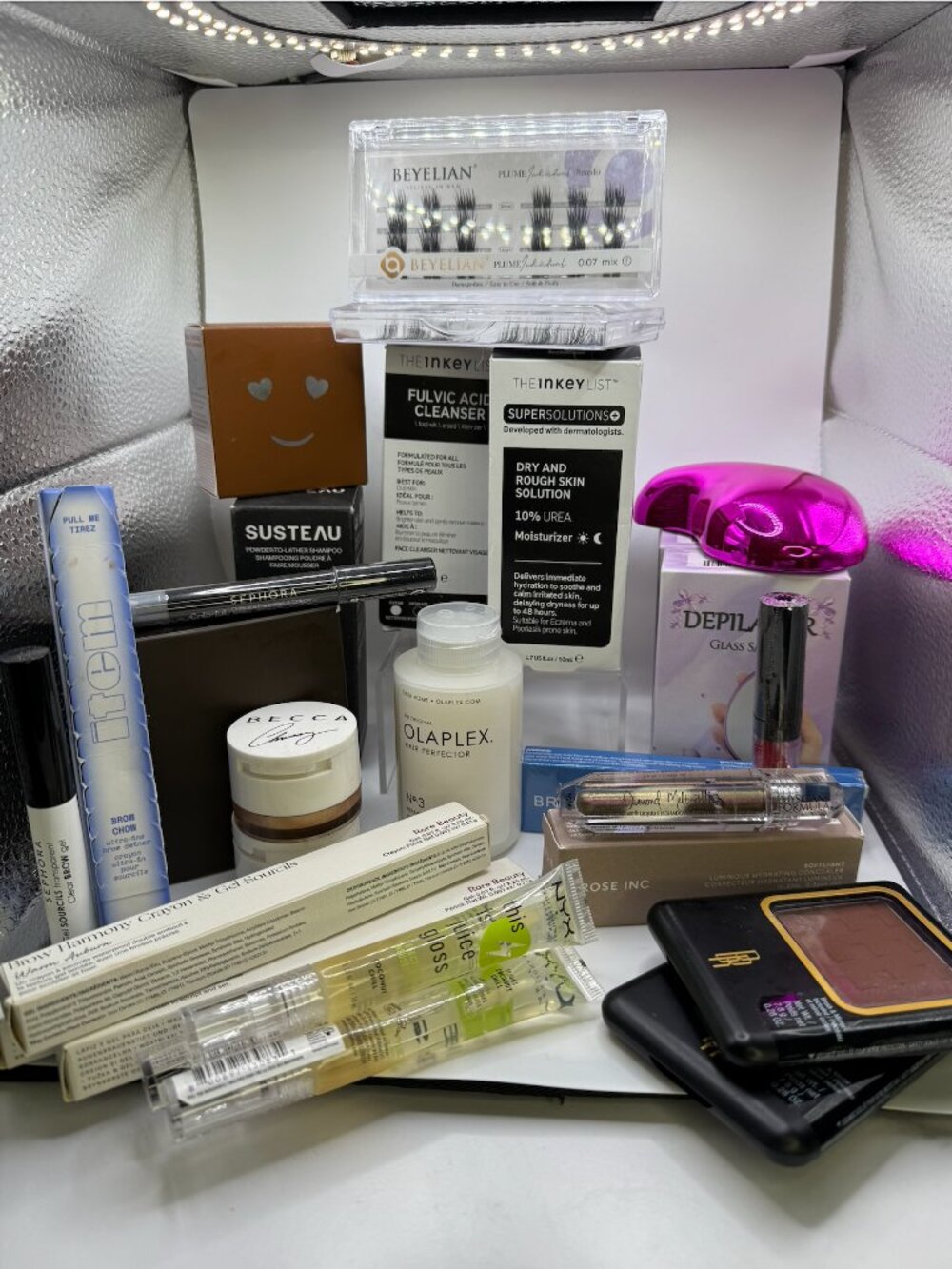 Box full of Makeup Mixed Brands